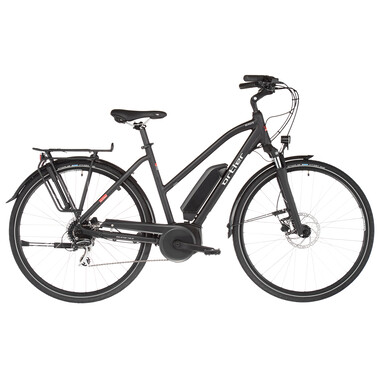 Bicicleta de paseo eléctrica ORTLER BERGEN 300 TRAPEZ Negro 2021 0